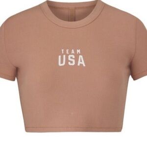 SKIMS Team USA Olympic Capsule Jersey T-Shirt
